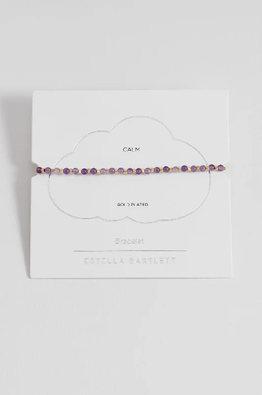 beaded bracelet with chakra healing stones -Gemstone Amelia Bracelet