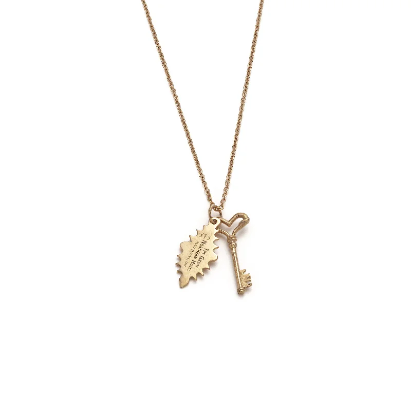 luxury charm pendant necklace -Twin Peaks Set