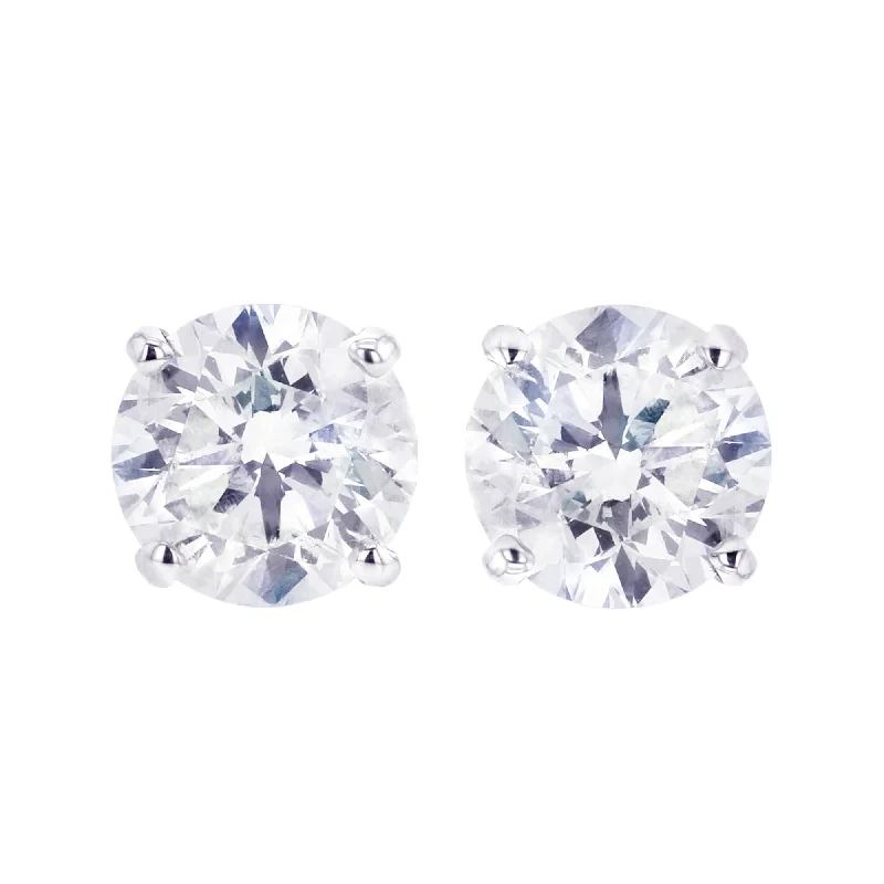 cute stud earrings with animal shapes-Anita Diamond Stud Earrings 3/8ct