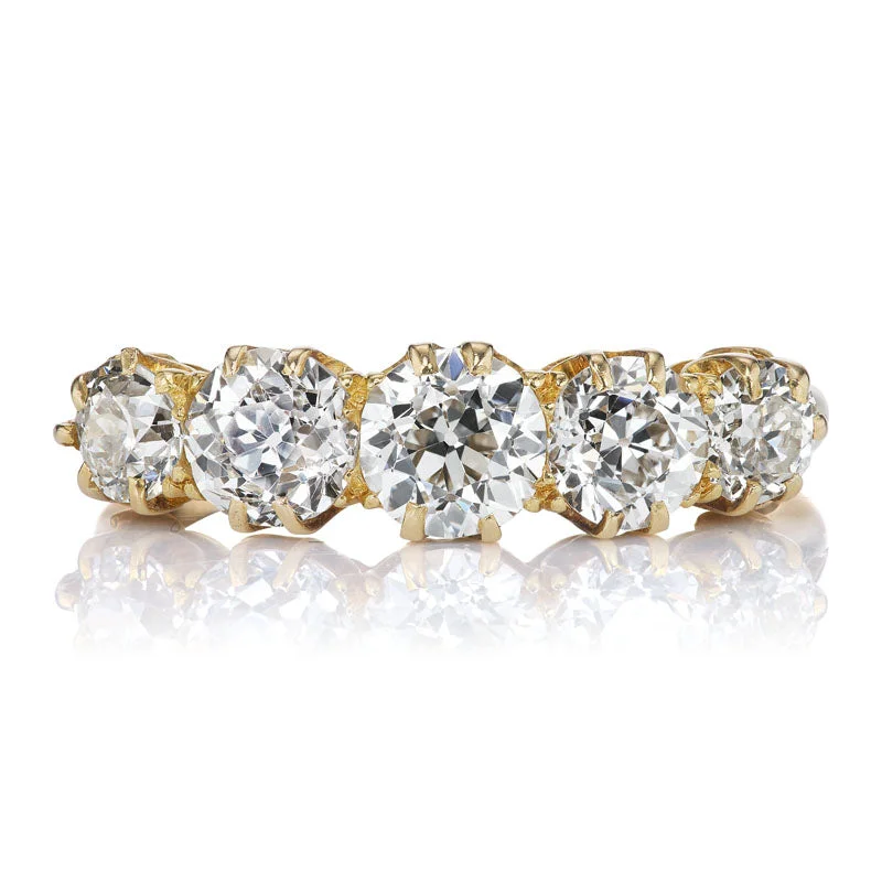 vintage-inspired engagement rings with diamonds -Kiki