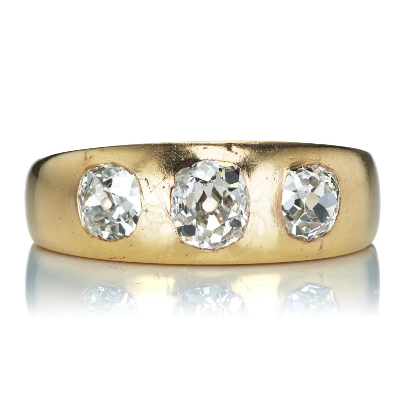 engagement rings with multi-stone settings -Dulcet