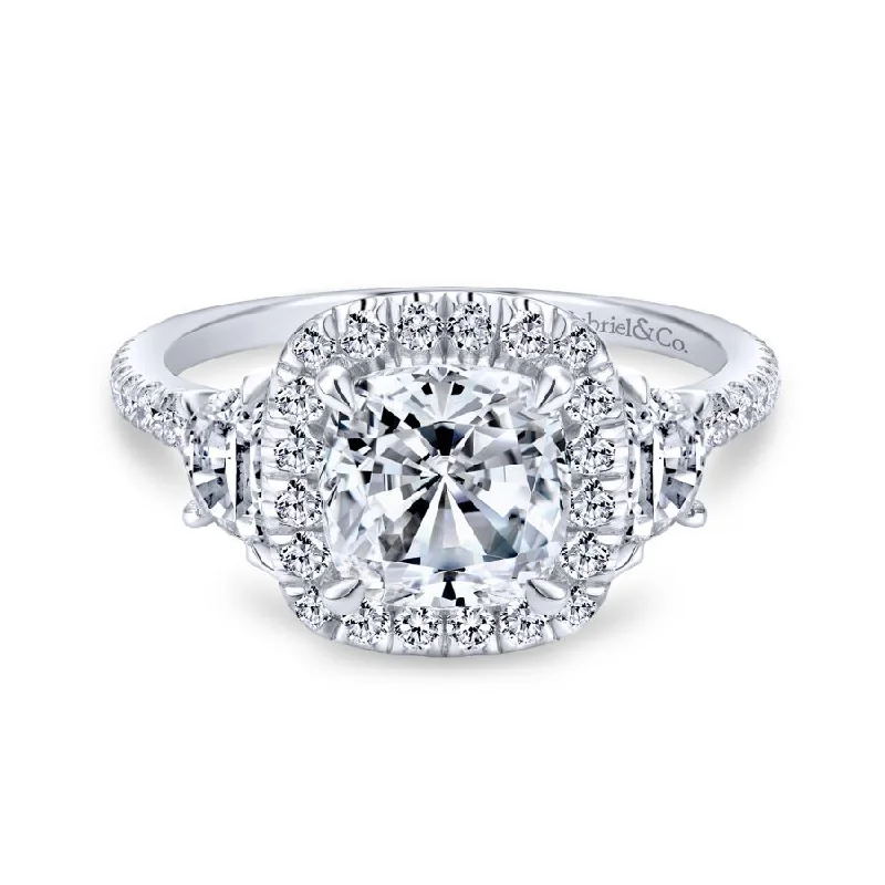 unique engagement rings with custom settings -Mia Engagement Ring Setting