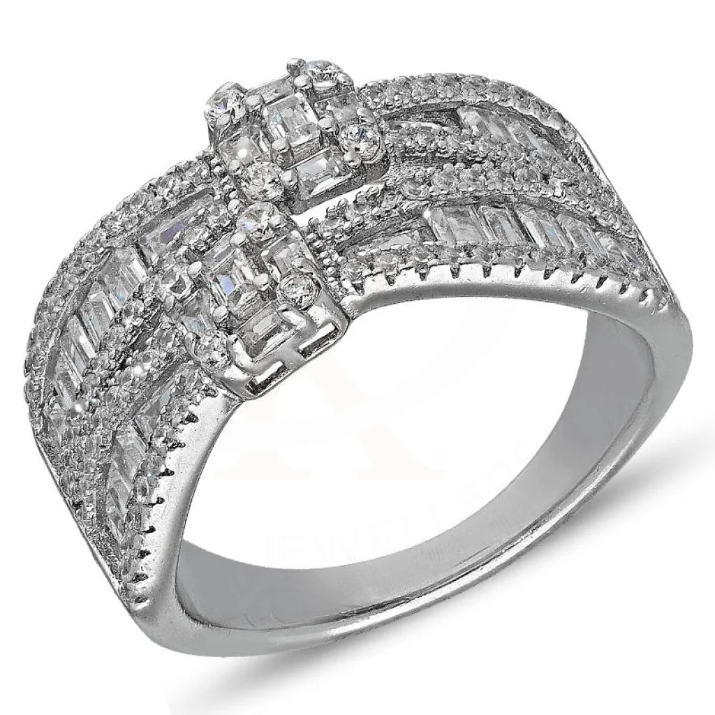 unique wedding rings for unforgettable weddings -Sterling Silver 925 Ring - FKJRNSL2990