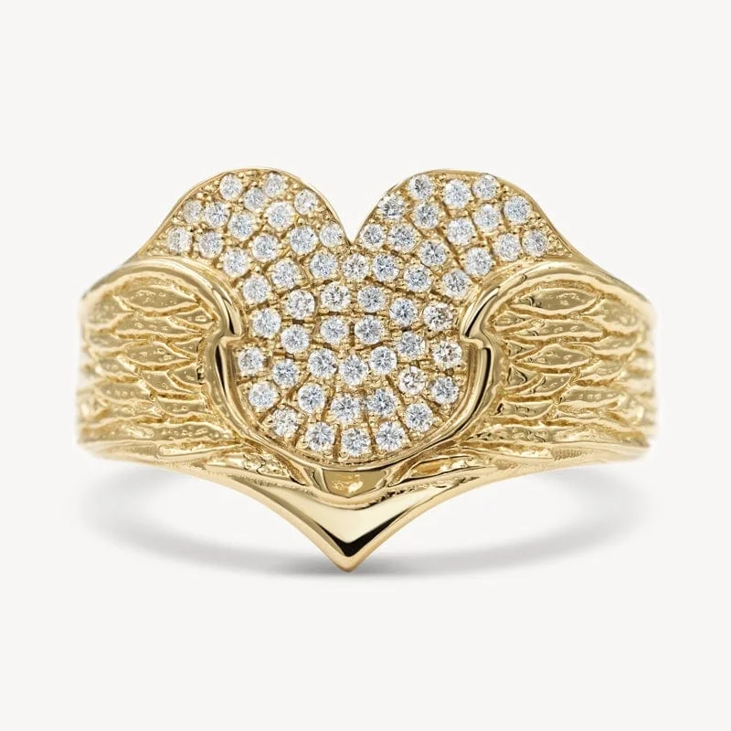 cheap wedding rings under $500 -Untethered Heart Ring