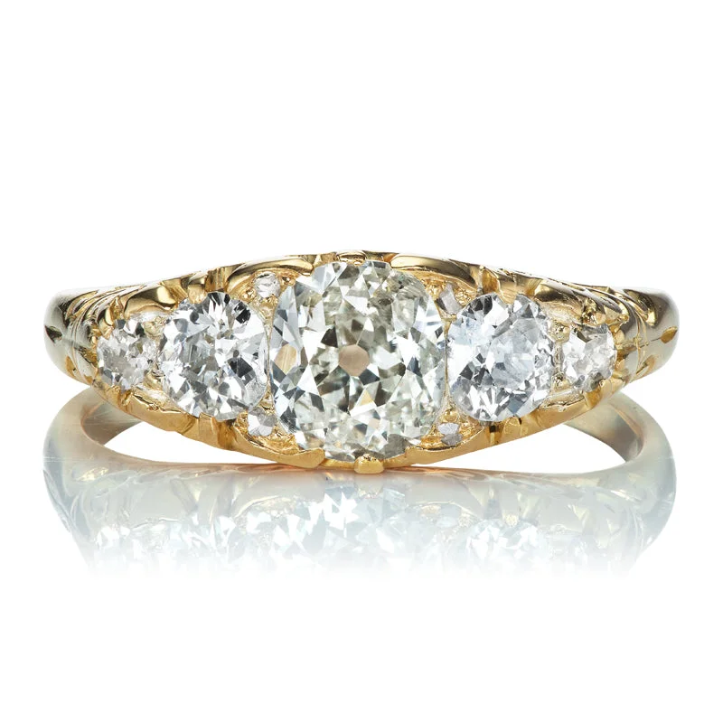 vintage diamond rings for women -Porter