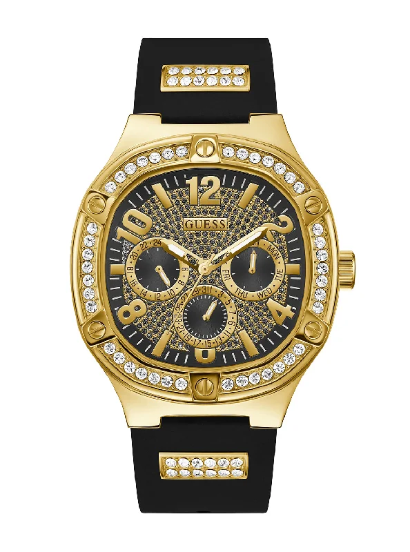 watches for men with big faces -Black Gold Duke Glitz Watch