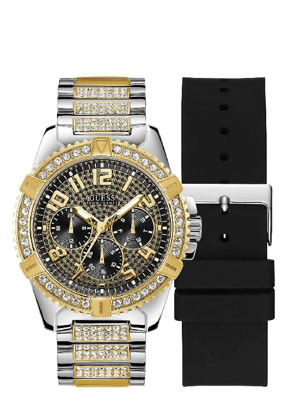 sleek and stylish women’s watches -Black Two-Tone Frontier Watch