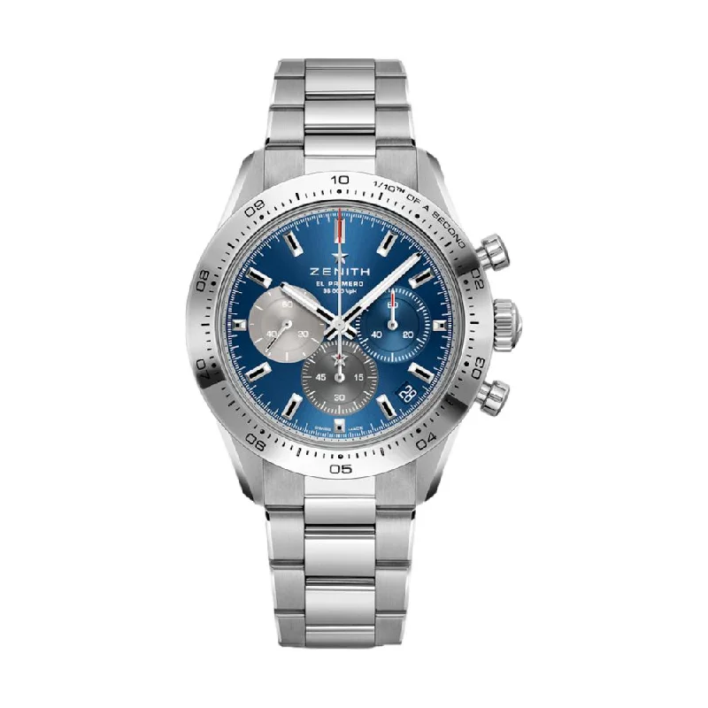 mens watches for golf players -Chronomaster Sport - Blue,  Bracelet