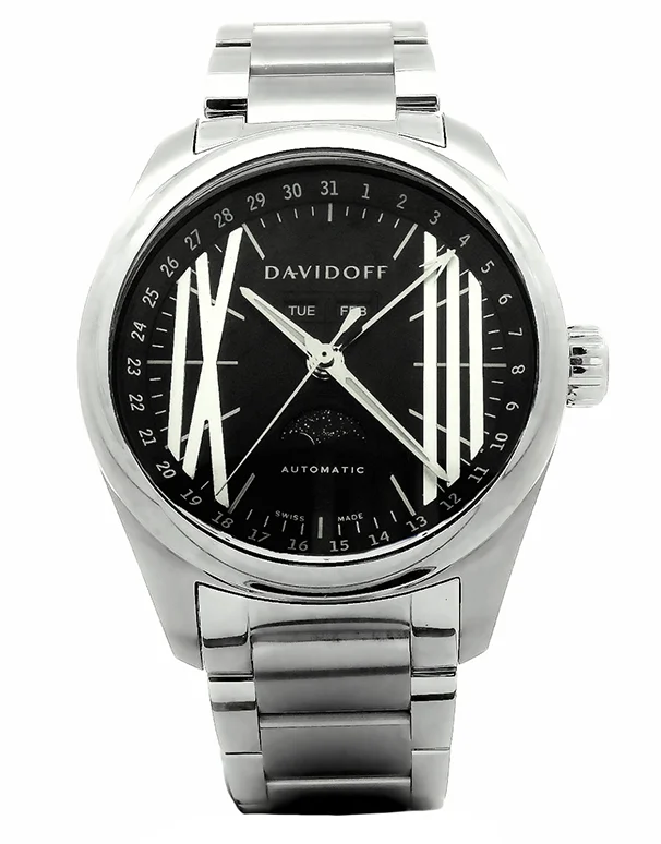 top rated diving watches for men -Davidoff Moon Phase Automatic Gents Watch - 21140 - 761853