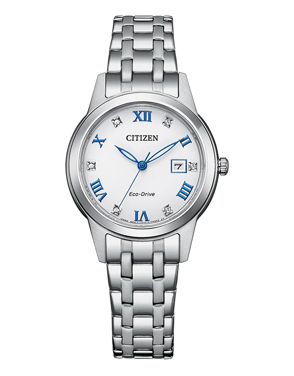 luxury watches with sapphire crystal -Citizen - Eco-Drive Dress Watch - FE1240-81A - 784997