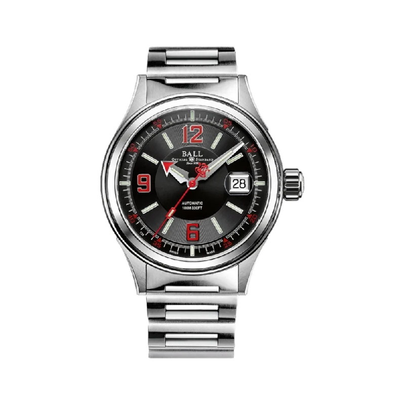 digital watches for men -Fireman Racer Black Dial