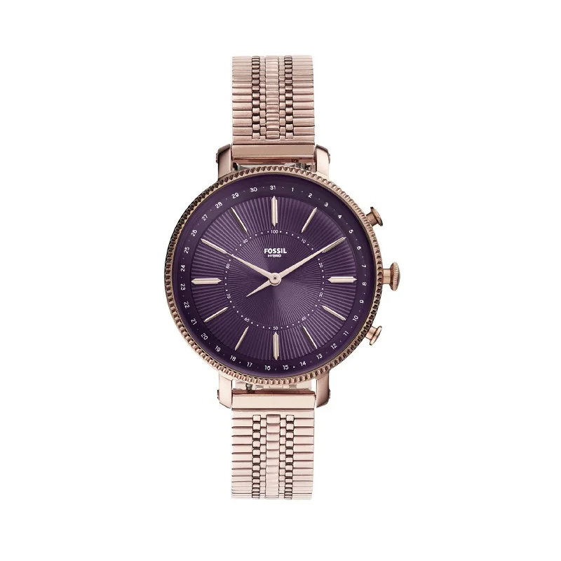 affordable watches with gold accents for men -Cameron Hybrid Analog Women