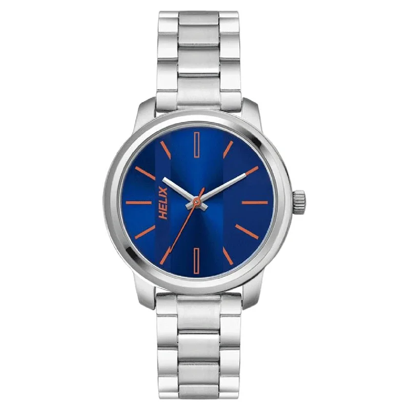 best watches for businessmen -Helix Casual 35 mm Blue Dial