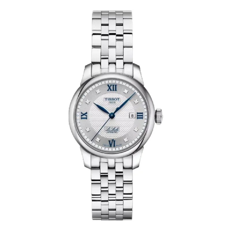 wristwatches for women with jewel accents -Le Locle Automatique Lady 20th Anniversary