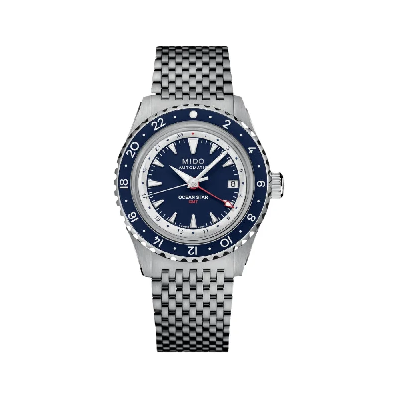 watches for men with large faces -Ocean Star GMT "Shark Tooth" Special Edition