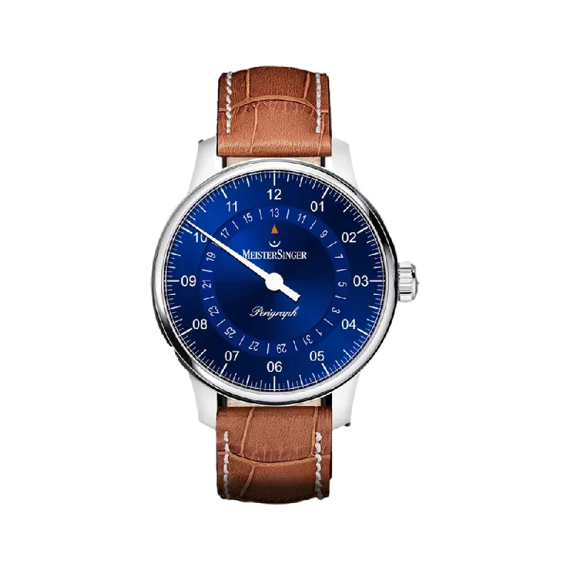 watches for women with adjustable band -Perigraph Blue Dial, 38 mm