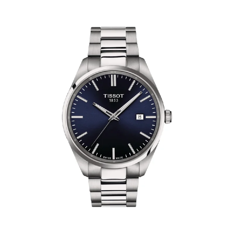 minimalistic watches for women -PR 100 Blue Dial, 40 mm