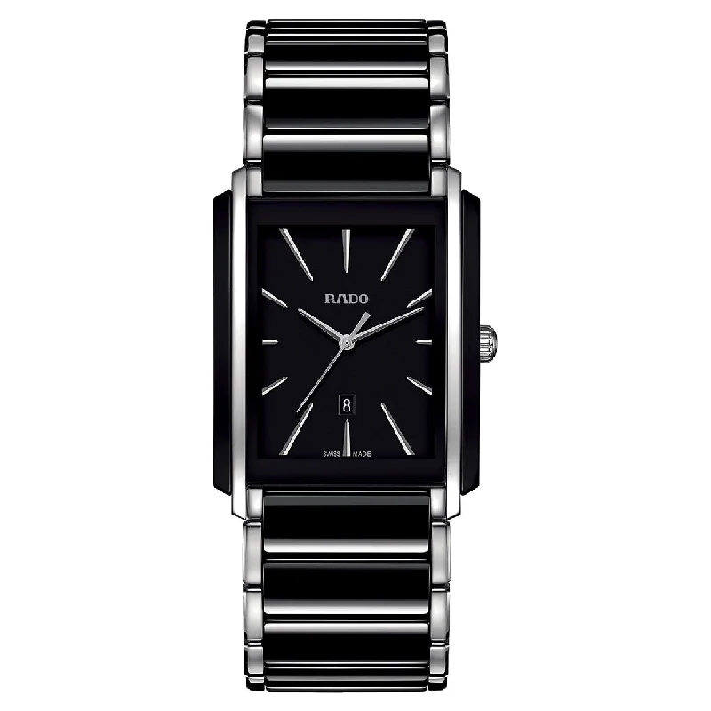 watches for women with roman numerals -Rado Integral Black Dial Unisex 31mm