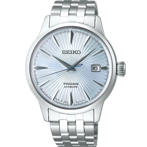 high-end watches for collectors -Seiko Presage Blue Dial Men 40.5mm