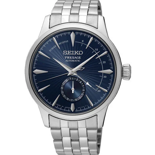 best waterproof diving watches -Seiko Presage Blue Dial Men 40.5mm