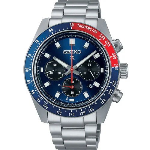 digital wristwatches for outdoor activities -Seiko Prospex Blue Dial Men 41.4mm