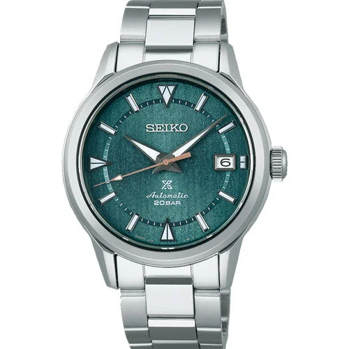 watches for hiking with altimeter -Seiko Prospex Green Dial Men 38mm