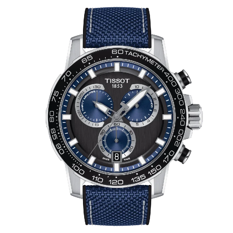 best smartwatches for kids -Tissot T-Sport Black Dial Men 45.5mm