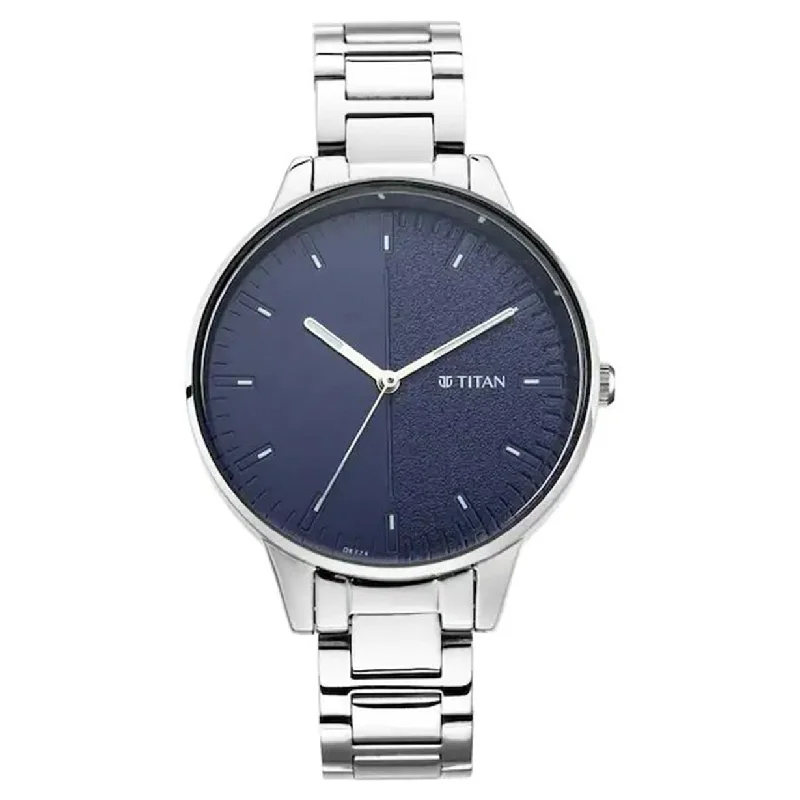 cheap mens wristwatches -Workwear Blue Dial Stainless Steel