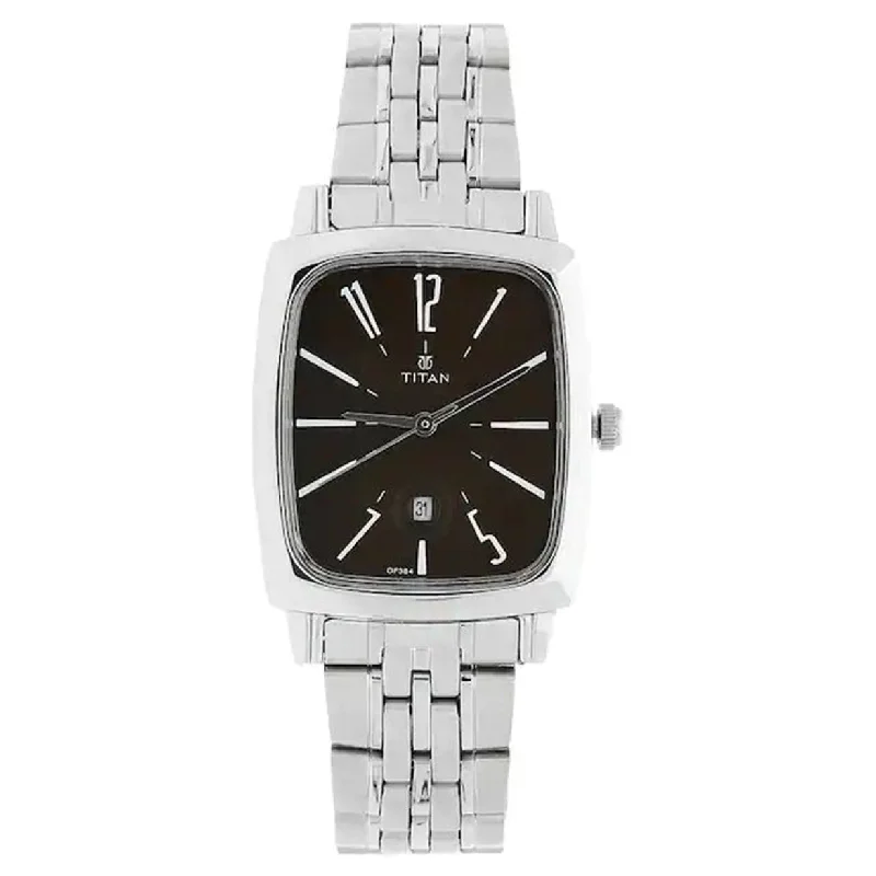 top rated women’s watches -Workwear Brown Dial Stainless Steel