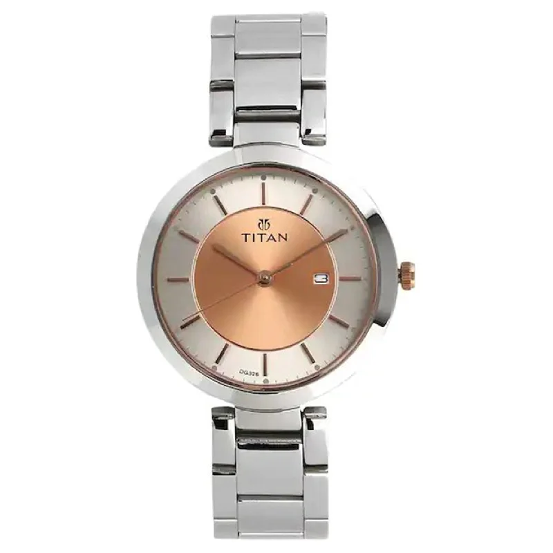 watches with interchangeable straps -Workwear Rose Gold Dial