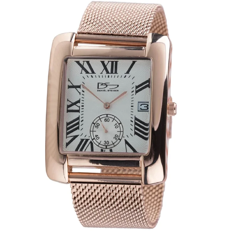 digital sport watches for women -Vintage Estate Rose Gold Watch